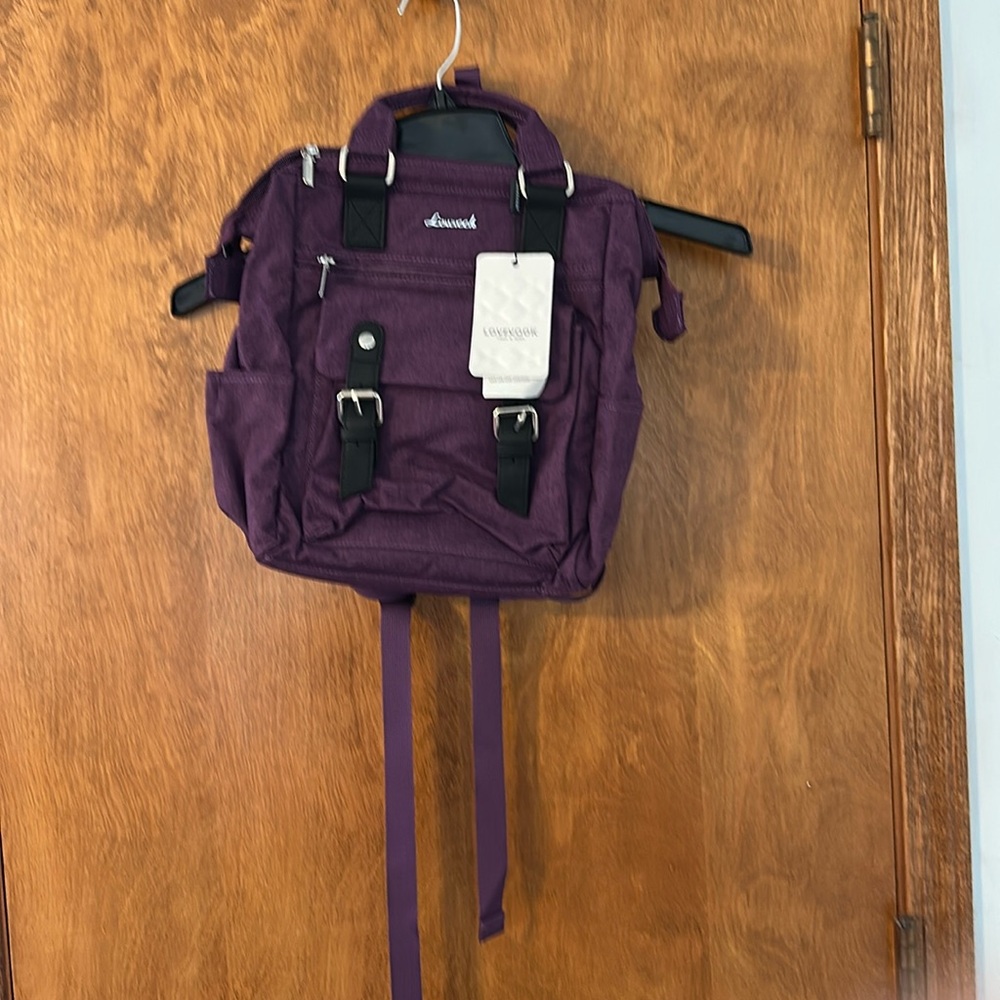 NWT Purple Mini Backpack/Purse/Handbag